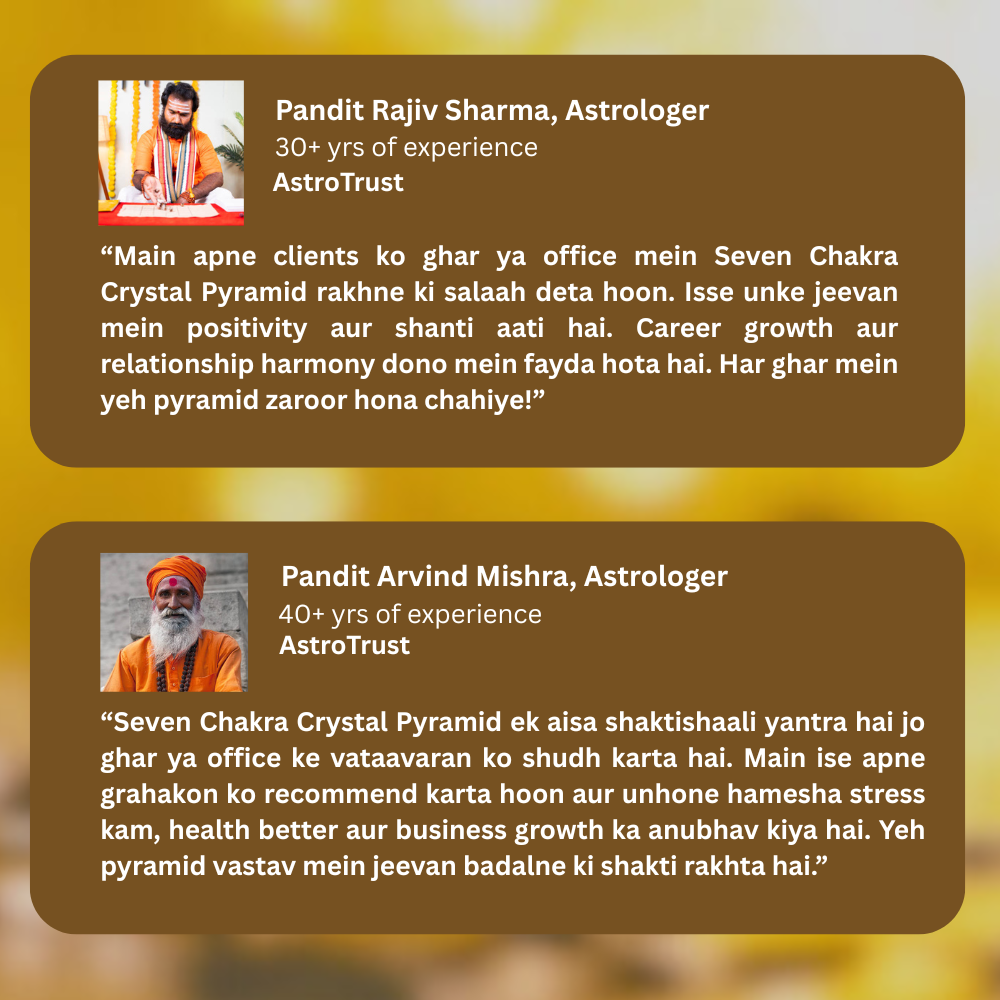 Seven Chakra Orgon Pyramid